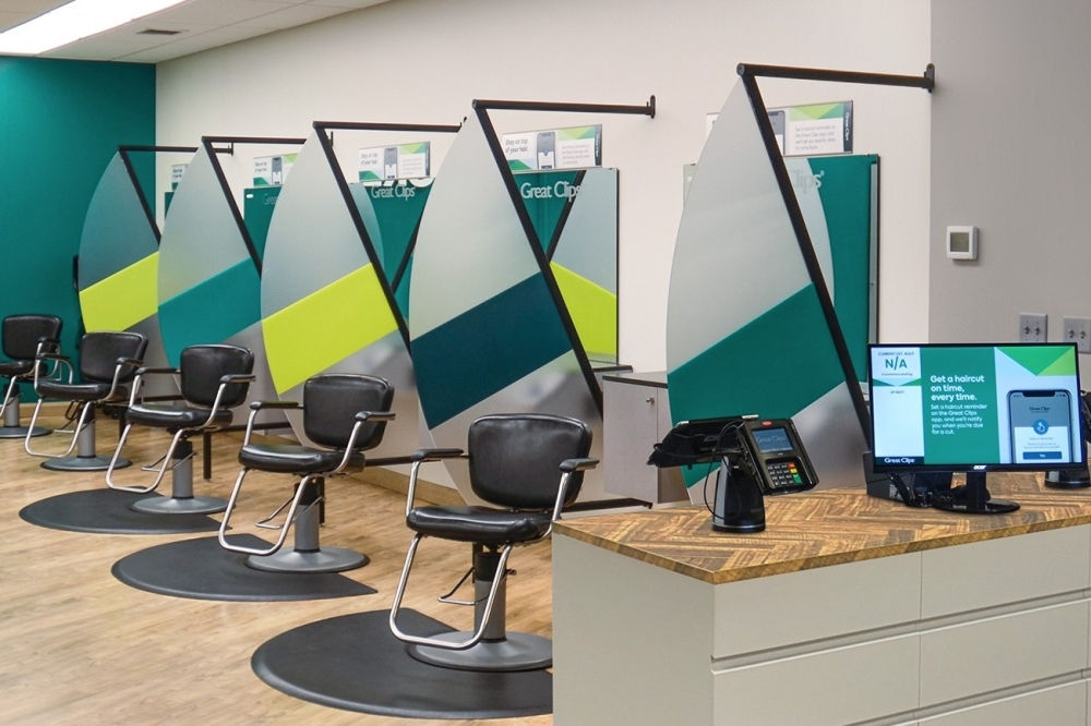 Salon build-out