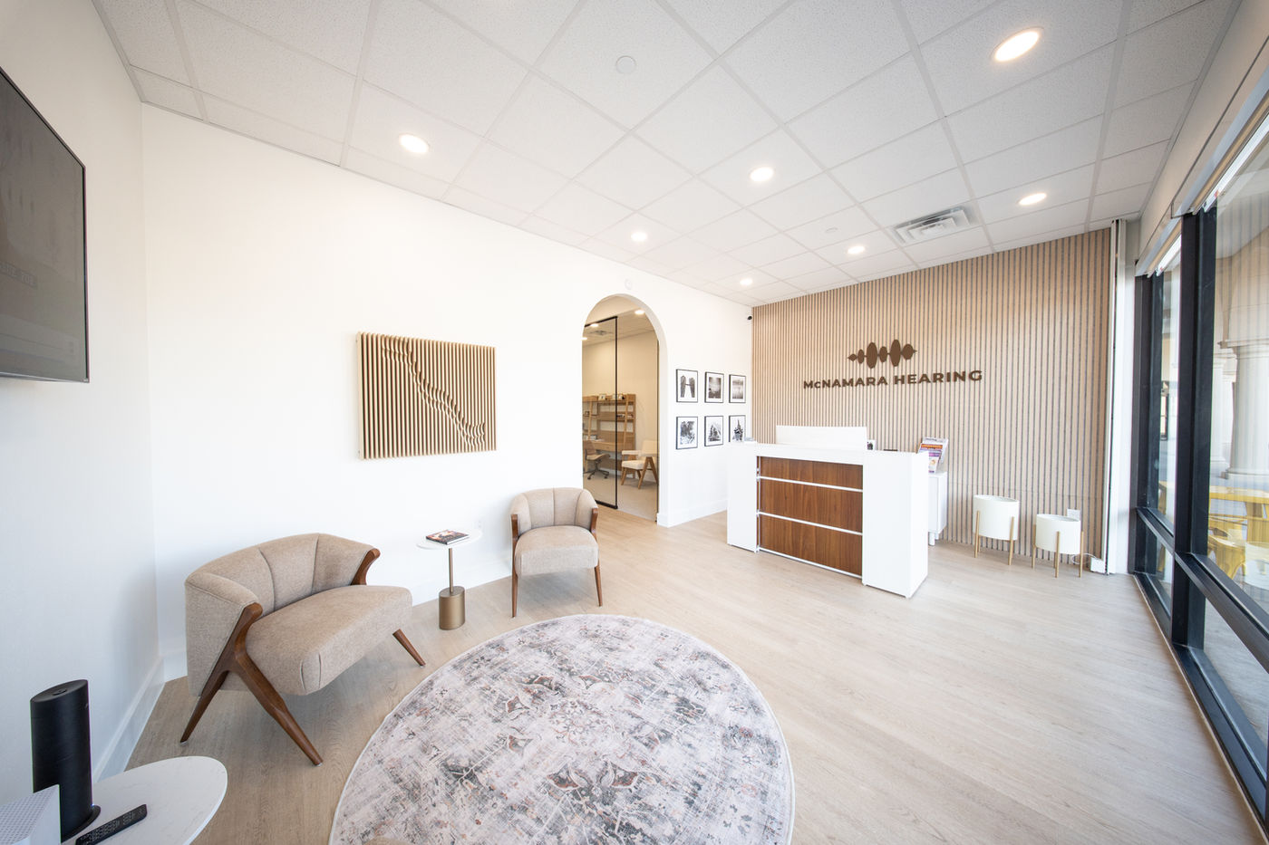 Reception & waiting area